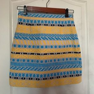 Zara Aztec skirt XS